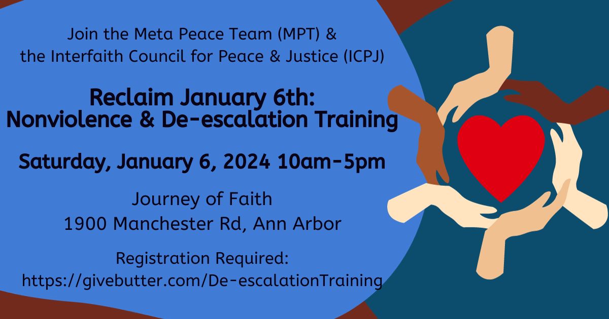 Interfaith Council for Peace & Justice – ICPJ centers racial and ...