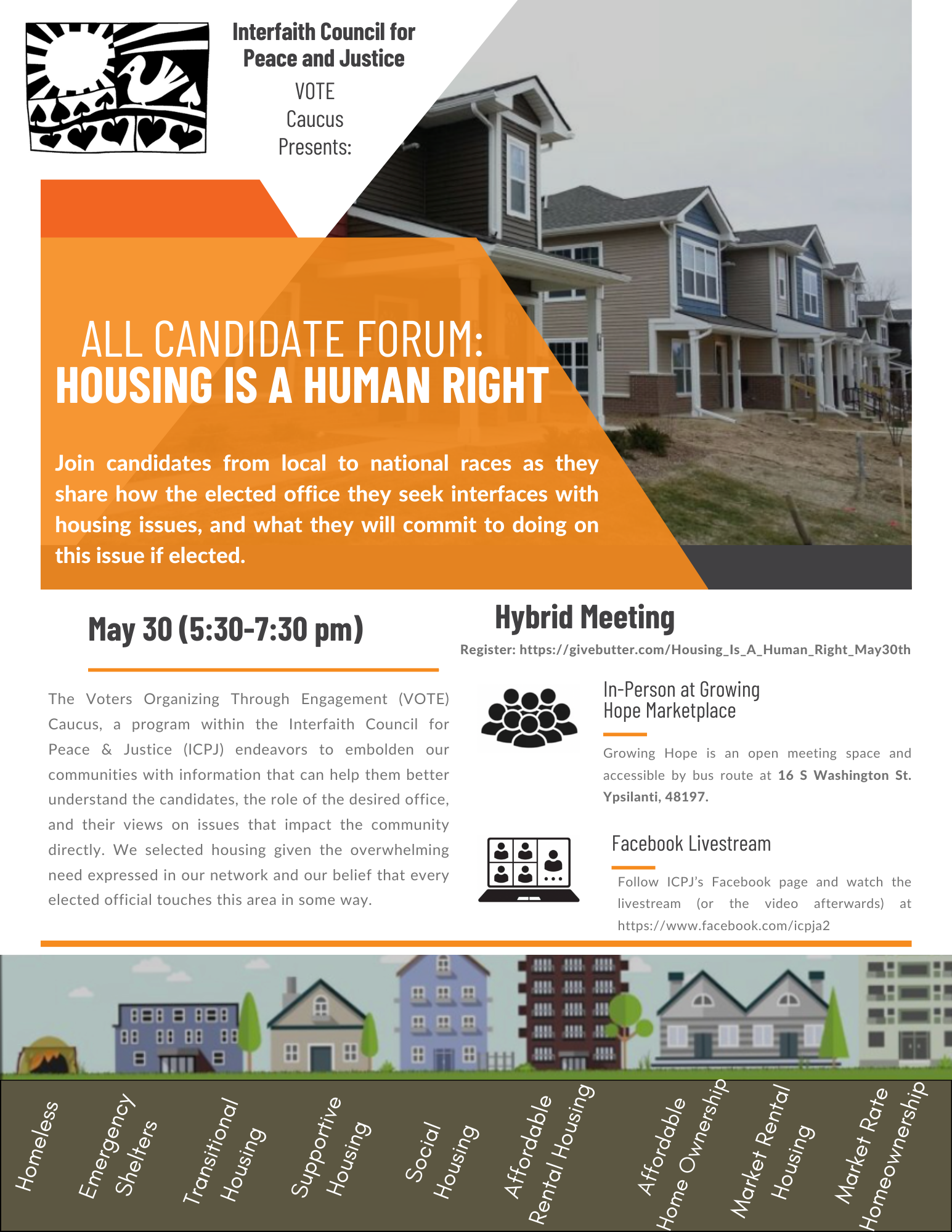 Candidate Forum: Housing is a Human Right