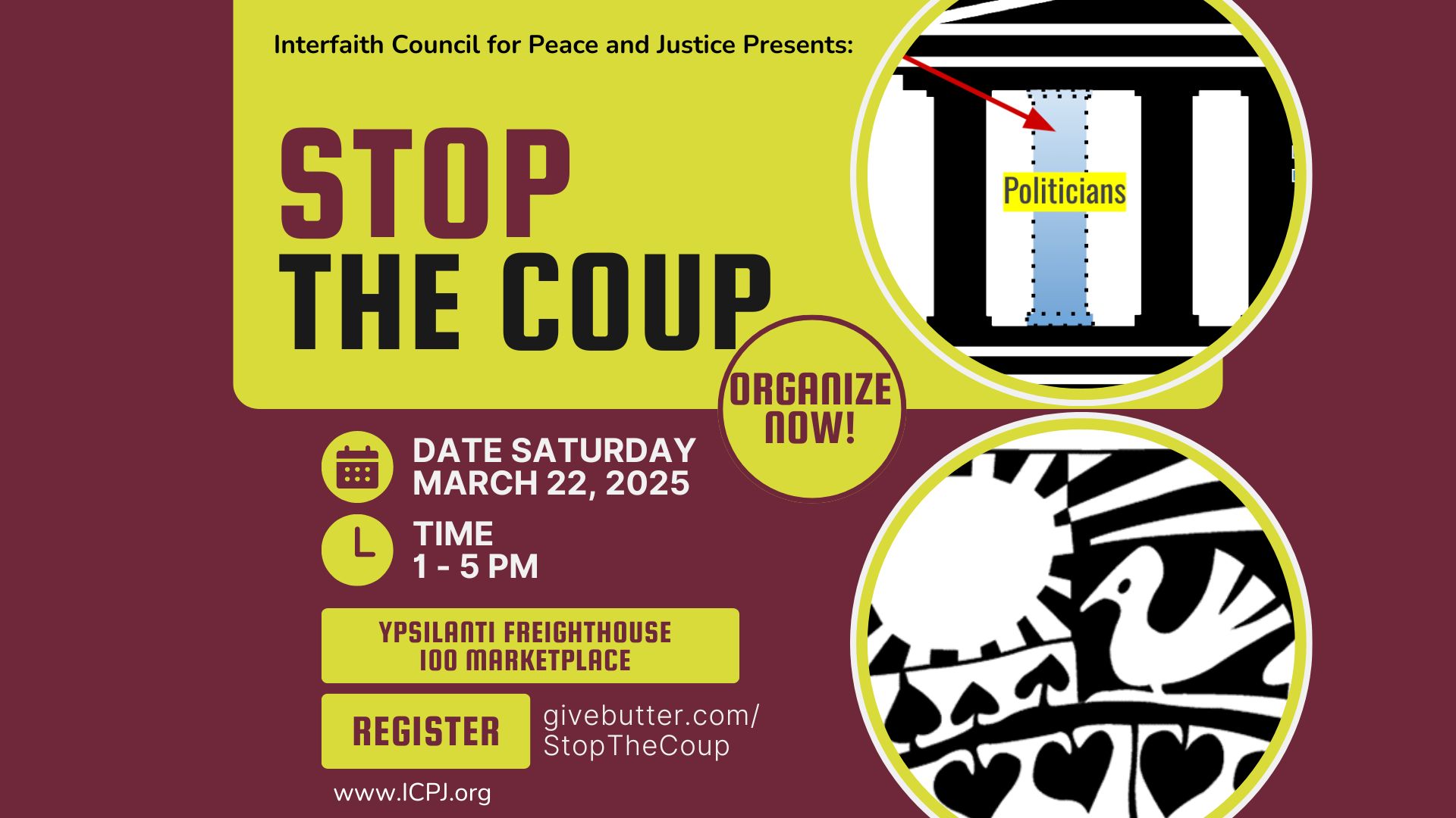 Stop the Coup: Workshop to Build Local Resistance & Resilience